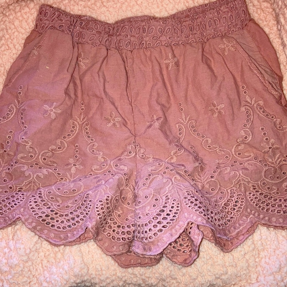 Pink shorts